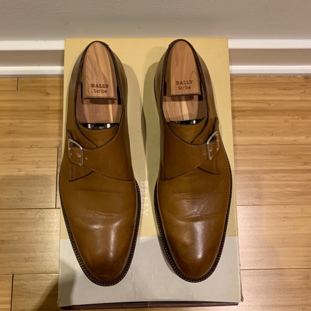 Bally Single Monk Strap Shoe